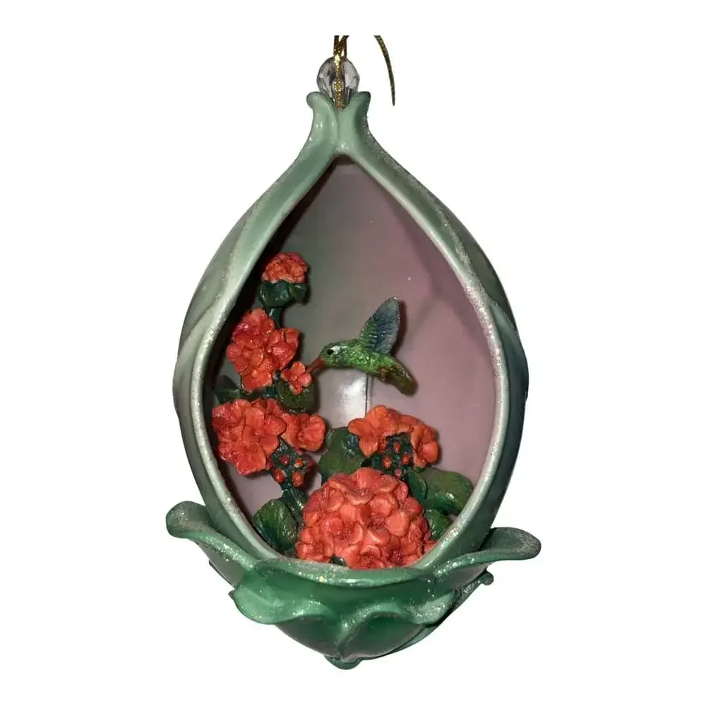 Bradford Editions Hummingbird Christmas Ornaments Heirloom Classics Set Of 5